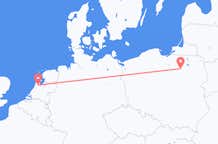 Loty ze Szczytna, Polska do Amsterdamu, Holandia