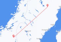 Flights from Røros, Norway to Arvidsjaur, Sweden