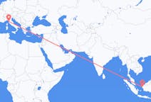 Flights from Pontianak to Pisa