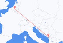 Vluchten van Brussel naar Podgorica