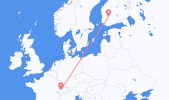 Flights from Bern, Switzerland to Tampere, Finland