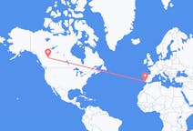 Flights from Dawson Creek, Canada to Faro, Portugal
