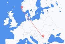 Flights from Haugesund, Norway to Craiova, Romania
