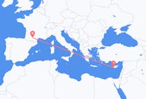 Flyrejser fra Toulouse, Frankrig til Pafos, Cypern