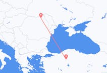 Flyreiser fra Suceava, Romania til Ankara, Tyrkia