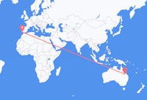 Flyreiser fra Emerald, Australia til Faro-distriktet, Portugal