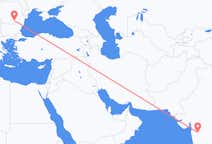 Vluchten van Shirdi naar Boekarest