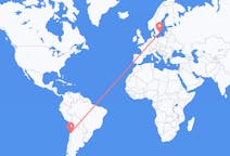 Flights from Copiapó, Chile to Kalmar, Sweden