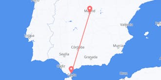 Flyreiser fra Gibraltar til Spania