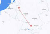 Flyrejser fra Düsseldorf, Tyskland til Memmingen, Tyskland