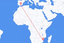 Vluchten van Vilankulo, Mozambique naar Granada, Spanje