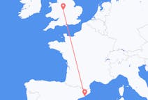 Flyrejser fra Birmingham, England til Barcelona, Spanien