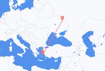 Flights from Belgorod, Russia to Icaria, Greece