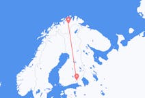 Vluchten van Lakselv naar Lappeenranta