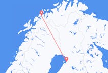 出发地 挪威从 特罗姆瑟目的地 芬兰奥卢的航班