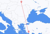 Fly fra Ivano-Frankivsk til Dalaman