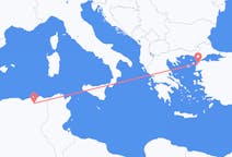 Vluchten van Constantine naar Çanakkale