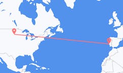 Flyg från Aberdeen, USA till Lissabon, Portugal