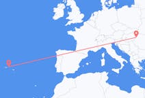 Flights from Terceira Island, Portugal to Oradea, Romania