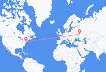 Flights from New York, the United States to Voronezh, Russia