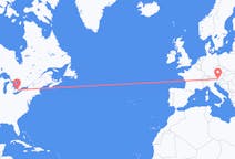 Flights from London, Canada to Klagenfurt, Austria