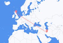 Flyreiser fra Isfahan, til Dundee