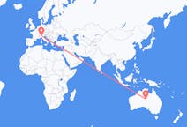 Flights from Alice Springs, Australia to Milan, Italy
