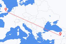 Flights from from Bingöl to London