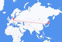 Flights from Aomori to Prague