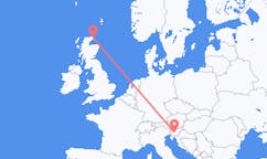 Flights from Wick to Ljubljana