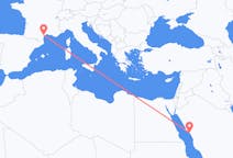 出发地 沙特阿拉伯出发地 延布目的地 法国Aspiran的航班