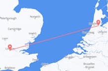Flyreiser fra London, til Amsterdam