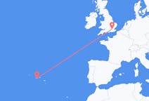Flights from London, the United Kingdom to Pico Island, Portugal