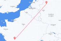 Flyreiser fra Münster, Tyskland til Poitiers, Frankrike