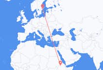 Flights from Gondar to Stockholm