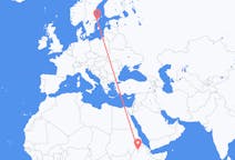 Flights from Gondar, Ethiopia to Stockholm, Sweden