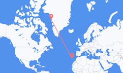 Flyrejser fra Upernavik til Funchal