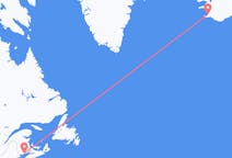 Flyg från Saint John, Amerikanska Jungfruöarna till Reykjavík
