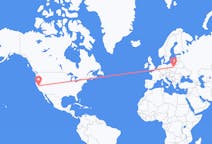 美国出发地 沙加緬度飞往美国目的地 华沙的航班