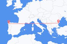 Flyrejser fra Santiago de Compostela til Varna