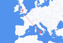 Flyrejser fra Palermo, Italien til Bristol, England