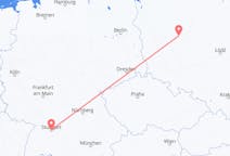 Flights from Stuttgart to Poznan