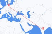 Flyreiser fra Hyderabad, til Berlin