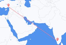 Fly fra Coimbatore til Adana