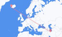 Flyrejser fra Teheran, Iran til Reykjavík, Island