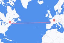 Flights from Lebanon, the United States to Lyon, France