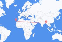 Flights from Cox's Bazar, Bangladesh to Tenerife, Spain