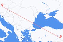 Flights from Diyarbakır, Turkey to Linz, Austria