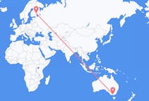Flights from Melbourne, Australia to Joensuu, Finland