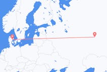Flights from Izhevsk, Russia to Aarhus, Denmark
